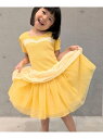 【SALE/40%OFF】(K)babyGap ディズニー プリンセス ベル チュールワンピース GAP ギャップ ワンピース・ドレス ワンピース イエロー【R...