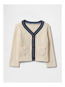 【SALE/44%OFF】(K)Vネック リブカーディガン (ベビー) GAP ギャップ トップス カーディガン ホワイト【RBA_E】[Rakuten Fas...