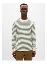 ギャップ (U)エブリディ ソフトストライプ クルーネックTシャツ GAP ギャップ トップス カットソー・Tシャツ ホワイト グリーン【送料無料】[Rakuten Fashion]