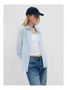 【SALE／59%OFF】(W)リネン イージーシャツ GAP ギャップ トップス シャツ・ブラウス ブルー ホワイト ブラック オレンジ ベージュ【RBA_E】[Rakuten Fashion]