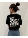 U GAP 1969 ロゴ グラフィックTシャツ ユニセックス GAP ギャップ トップス カットソー・Tシャツ ブラック パープル グリーン イエロー ネイビー ホワイト【送料無料】[Rakuten Fashion]