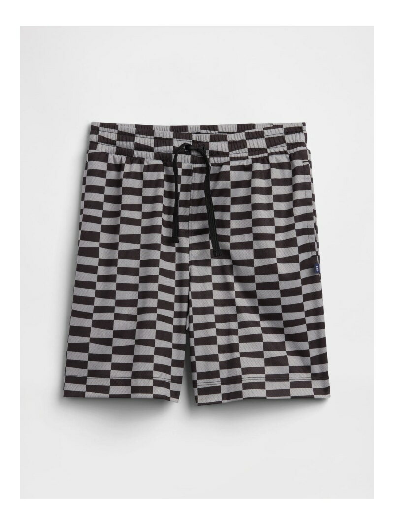 【SALE／78%OFF】(K)リサイクル プルオン メッシュショートパンツ (キッズ) GAP ギャップ パンツ その他のパンツ ネイビー グレー【RBA_E】[Rakuten Fashion]