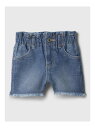 GAP（ギャップ）(K)babyGap ウォッシュウェル ペーパーバッグ マムジーン ショートパンツ・リサイクル素材を5%使用・Better denim. Better planet. 独自の洗浄技術「ウォッシュウェル」 を使って生産しています。ウォッシュウェルは2016年に導入され、・これまで何億リットルもの水を節約 (従来比) しています。・やや伸縮性のあるデニム・ウエストゴム、ペーパーバッグデザイン・スナップボタン留め (サイズ2Tー5Tはかぎホック留めとジッパーフライ付き)・フロントにスラントポケット、後ろにパッチポケット・切りっぱなしのカットオフ・脱ぎ着が簡単なウエストゴム・腰から太ももにかけてリラックスフィット※商品タグに記載の価格とサイト上の販売価格が異なる事があります。型番：885875-006-612 KK4976【採寸】サイズ対応サイズウエスト最小ウエスト最大股下6-12M70cm42.0cm50.0cm6.0cm2YRS95cm46.0cm58.0cm6.5cm3YRS100cm46.0cm60.0cm7.0cm4YRS110cm46.0cm62.0cm7.0cm5YRS120cm50.0cm62.0cm7.5cm12-18M80cm44.0cm54.0cm6.5cm18-24M90cm44.0cm56.0cm6.5cm商品のサイズについて【商品詳細】パキスタン素材：コットン99%ポリウレタン1%サイズ：6-12M、2YRS、3YRS、4YRS、5YRS、12-18M、18-24M洗濯機洗い可※画面上と実物では多少色具合が異なって見える場合もございます。ご了承ください。商品のカラーについて 【予約商品について】 ※「先行予約販売中」「予約販売中」をご注文の際は予約商品についてをご確認ください。■重要なお知らせ※ 当店では、ギフト配送サービス及びラッピングサービスを行っておりません。ご注文者様とお届け先が違う場合でも、タグ（値札）付「納品書 兼 返品連絡票」同梱の状態でお送り致しますのでご了承ください。 ラッピング・ギフト配送について※ 2点以上ご購入の場合、全ての商品が揃い次第一括でのお届けとなります。お届け予定日の異なる商品をお買い上げの場合はご注意下さい。お急ぎの商品がございましたら分けてご購入いただきますようお願い致します。発送について ※ 買い物カートに入れるだけでは在庫確保されませんのでお早めに購入手続きをしてください。当店では在庫を複数サイトで共有しているため、同時にご注文があった場合、売切れとなってしまう事がございます。お手数ですが、ご注文後に当店からお送りする「ご注文内容の確認メール」をご確認ください。ご注文の確定について ※ Rakuten Fashionの商品ページに記載しているメーカー希望小売価格は、楽天市場「商品価格ナビ」に登録されている価格に準じています。 商品の価格についてGAPGAPのジーンズ・デニムパンツパンツご注文・お届けについて発送ガイドラッピンググッズ3,980円以上送料無料ご利用ガイドこの商品はセール商品のため返品・交換対象外です詳細はこちら &gt;&gt;