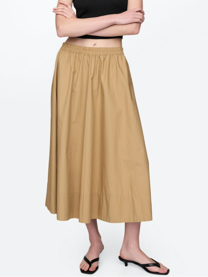 【SALE／77%OFF】(W)ポプリン マキシスカート GAP ギャップ スカート ロング・マキシスカート ブルー ..