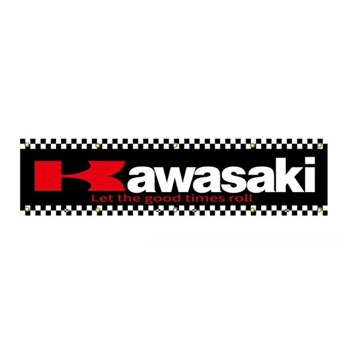 楽天市場】チェッカーフラッグアンブレラ カワサキの通販