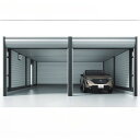 イナバ デザイナーズガレージ アルシア DR-3657HPC-2 ハイフール 一般型 2連棟(2台 収納タイプ) ※東海地区 愛知県・岐阜県・三重県 限定販売...