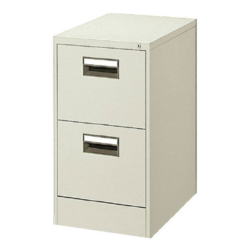 樂天商城 - 【設置迄無料】ファイリングキャビネット K型 A判 2段 高さ700mm A4-2N LGY PLUS社製 新JIS