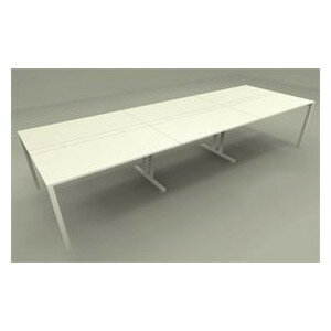 樂天商城 - Garage テーブル 天板C1200×3 マルチテーブルのセットテーブル 幅3600×奥行き1200mm OAミーティングテーブルMP-3612SS ミーティングテーブル 会議テーブル セット ミーティングテーブルセット 415594