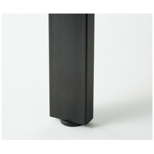 PLUS(プラス) 増連型ミーティングテーブル W4800×D1200mm ナチュラル 配線ボックス有 MR-4812SQH NA/BK フリーアドレス ワイドテーブル J740188 [3]