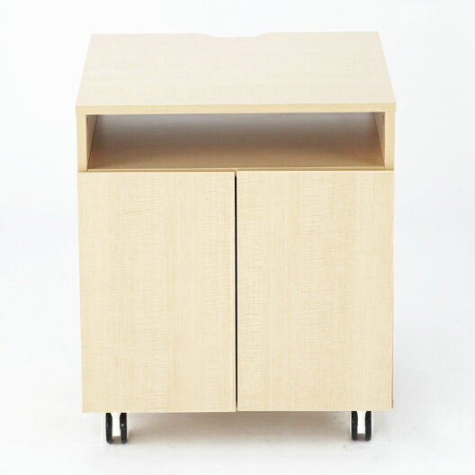 【在庫限り】木製プリンタワゴン ナチュラル SHPD-6060NA アールエフヤマカワ【個人様お届け可能商品】