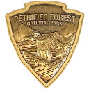 Petrified Forest National Park　PETRIFIED NP METAL MAGNET(SHIELD)