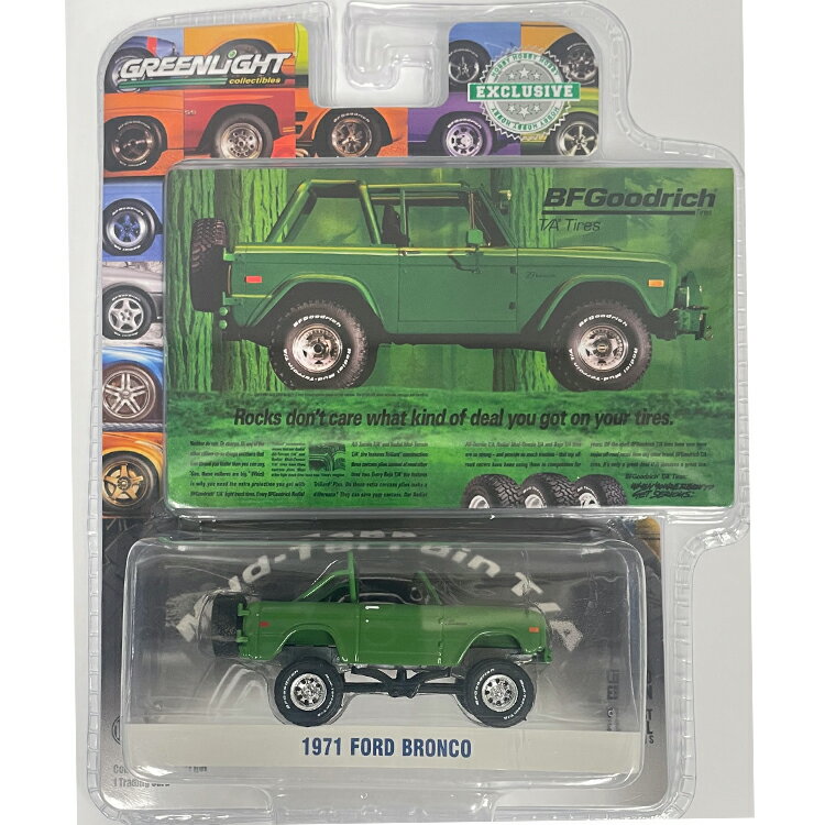 BroncoRanch㤨GREENLIGHTEXCLUSIVE BFGoodrich 1971 FORD BRONCOפβǤʤ660ߤˤʤޤ