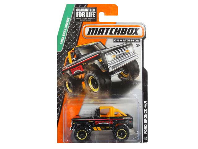 MATCHBOX MBX EXPLORERS FORD BRONCO 4×4 