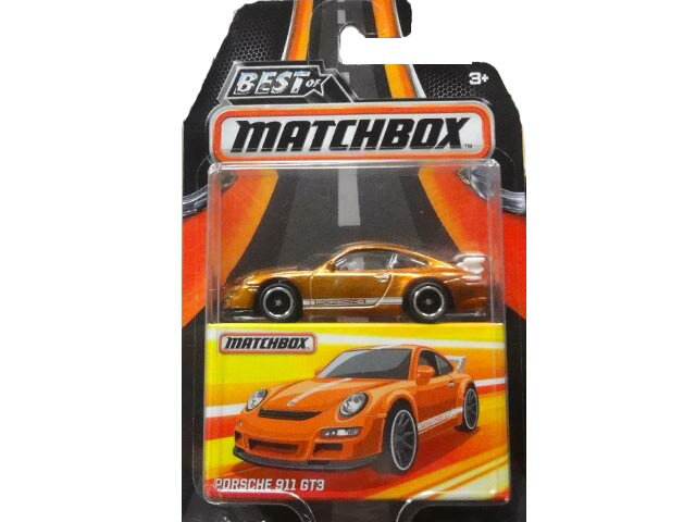 値下げしました。MATCHBOX BEST OF MATCHBOX PORSCHE 911 GT3 ミニカー　マッチボックス ポルシェ　900円→700円