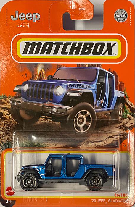 MATCHBOX METAL 20 JEEP GLADIATOR ミニカー マッチボックス