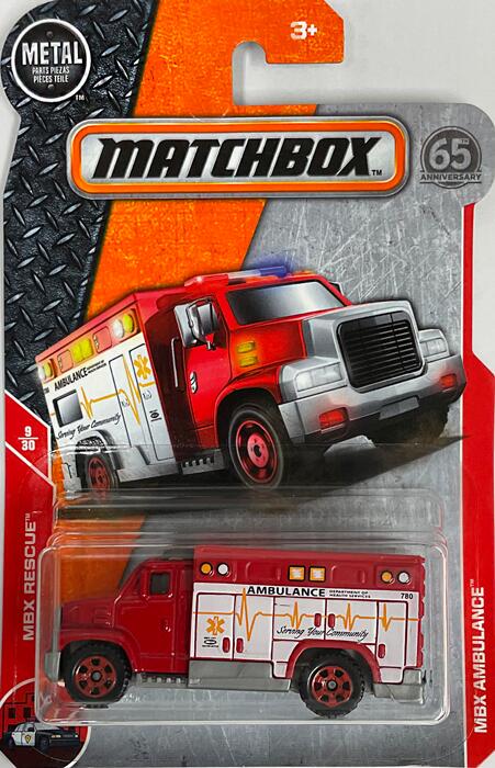 MATCHBOX METAL　MBX AMBULANCE　ミニカー　マッチボックス