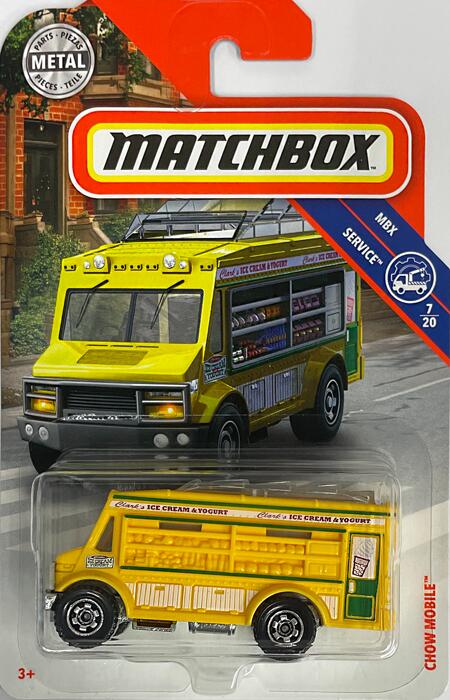 MATCHBOX 　METAL　CHOW MOBILE ミニカーマッチボックス