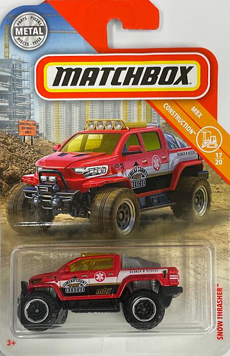 MATCHBOX 　METAL　SNOW THRASHER ミニカーマッチボックス