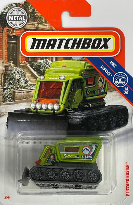 MATCHBOX 　METAL　BLIZZARD BUSTER ミニカーマッチボックス