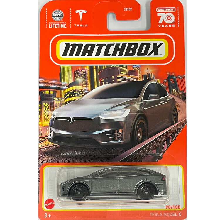 MATCHBOX METAL 039 TESLA MODEL X ミニカー マッチボックス