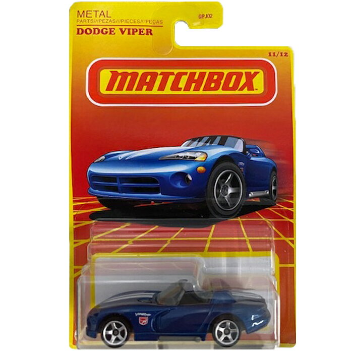 MATCHBOX METAL DODGE VIPER ミニカー マッチボックス