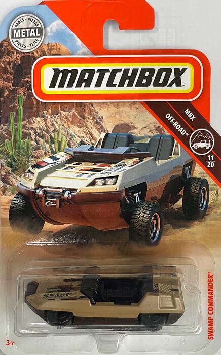 MATCHBOX　METAL　SWAMP COMMANDER　ミニカーマッチボックス