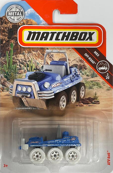 MATCHBOX 　METAL　ATV　6×6 ミニカーマッチボックス