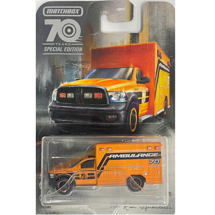 MATCHBOX 70YEARS SPECIAL EDITION 2019 Ram Ambulance　 ミニカー マッチボックス