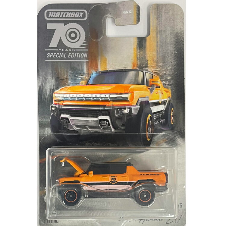 MATCHBOX 70YEARS SPECIAL EDITION 2022 Hummer EV　 ミニカー マッチボックス