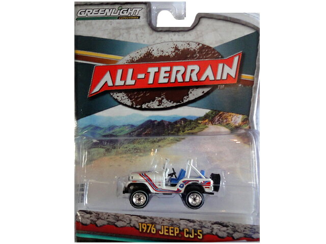 GREENLIGHT Collectibles ALL-TERRAIN@1976 JEEP CJ-5@ O[Cg ~jJ[