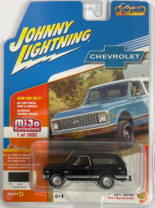 JOHNNY LIGHTNING 1969 Chevy Blazer (Black)@Wj[CgjO