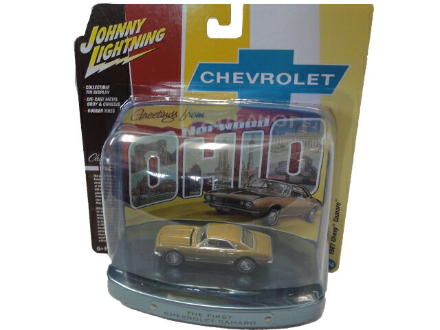 JOHNNY LIGHTNING THE FIRST CHEVROLET CAMARO Wj[CgjO