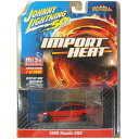 JOHNNY LIGHTNING 50th YEARS IMPORT HEAT 1990 HONDA CRX ミニカー ジョニーライトニング