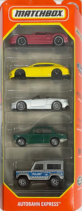 MATCHBOX AUTOBAHN EXPRESS 5pack }b`{bNX@~jJ[ 5pbN