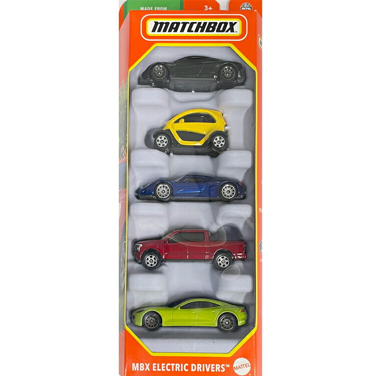 MATCHBOX MBX ELECTRIC DRIVERS@ 5pack }b`{bNX@~jJ[ 5pbN