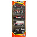 MATCHBOX　WARN INDUSTRIES　5PK　マッチボックス　ミニカー 5パック