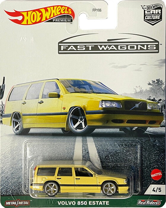 HotWHeeLs CAR CULTURE@FAST WAGONS VOLVO 850 ESTATE zbgEB[Y ~jJ[