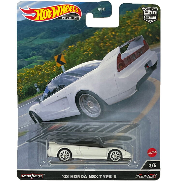 Hot Wheels Car Culture 03 HONDA NSX TYPE-R@@zbgEB[@~jJ[