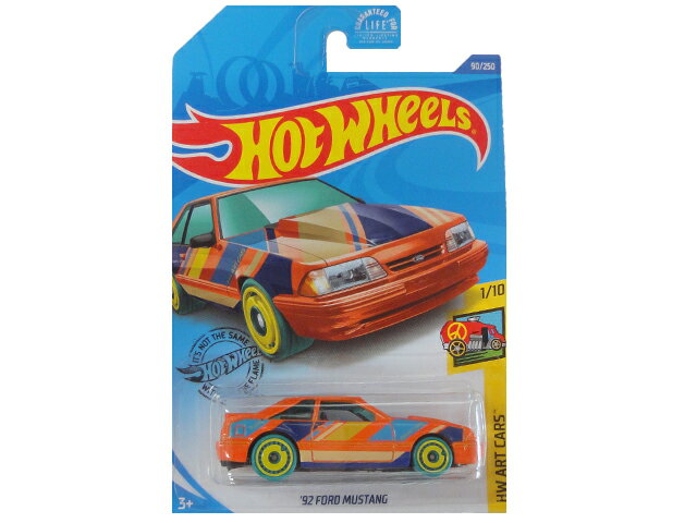 HotWHeeLs HW ART CARS '92 FORD MUSTANG zbgEB[ ~jJ[