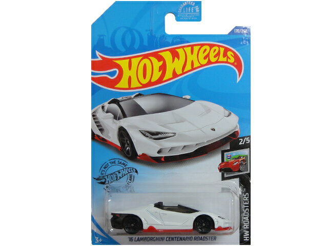 HOTWHEELS HW ROADSTERS@16 LAMBORGHINI @CENTENARIO ROADSTER@zbgEB[ ~jJ[