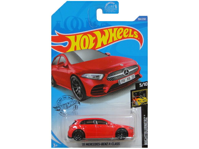 HotWHeeLs HW NIGHT BURNERZ '19 MERCEDES-BENZ A-CLASS zbgEB[Y