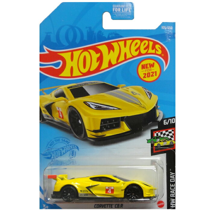 HOTWHEELS HW RACE DAY @CORVETTE C8.R@zbgEB[ ~jJ[