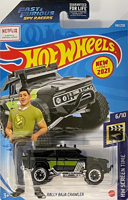 HotWHeeLs HW SCREEN TIME RALLY BAJA CRAWLER ホットウィール ミニカー