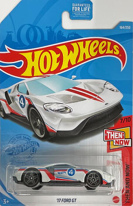 HOTWHEELS THEN AND NOW 17 FORD GT zbgEB[ ~jJ[