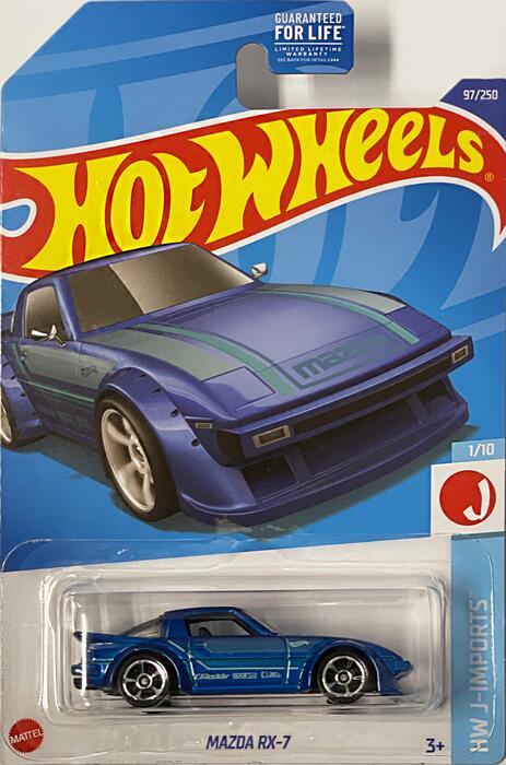HOTWHEELS HW J-IMPORTS MAZDA RX-7 ホットウィール ミニカーのサムネイル