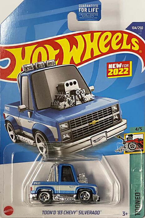 HotWHeeLs@TOONED TOON'D '83 CHEVY SILVERADO zbgEB[ ~jJ[