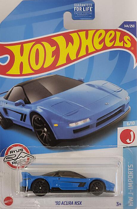 HOTWHEELS HW J-IMPORTS 90 ACURA NSX zbgEB[ ~jJ[