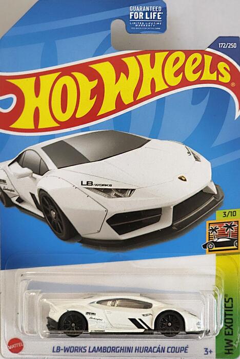 HotWHeeLs HW EXOTICS LB-WORKS LAMBORGHINI HURACAN COUPE zbgEB[ ~jJ[