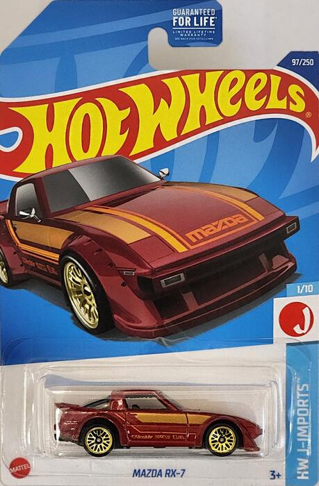 HOTWHEELS HW J-IMPORTS MAZDA RX-7 zbgEB[ ~jJ[