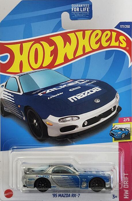 HotWHeeLs HW DRIFT 95 MAZDA RX-7 zbgEB[ ~jJ[